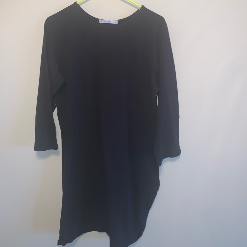 Black long sleeve dress